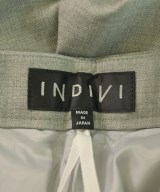 INDIVI（インディヴィ）クロップドパンツ グレー サイズ:38(M位) レディース/2200638587036