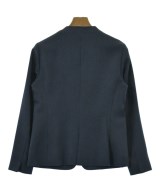 INDIVI（インディヴィ）ノーカラージャケット 紺 サイズ:40(L位) レディース/2200621889086