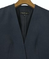 INDIVI（インディヴィ）ノーカラージャケット 紺 サイズ:40(L位) レディース/2200621889086