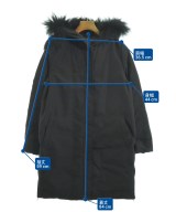 INDIVI（インディヴィ）ダウンコート 黒 サイズ:05(XXS位) レディース/2200620992015