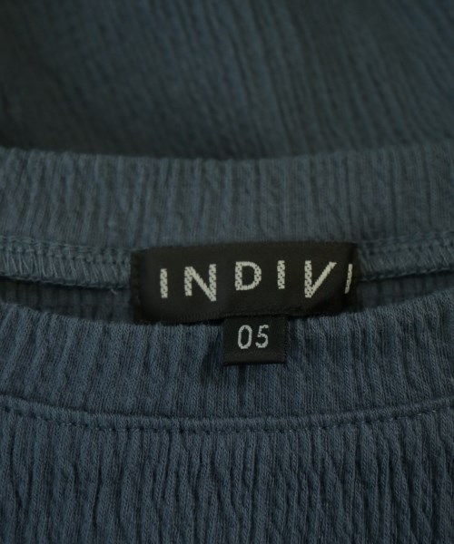 INDIVI（インディヴィ）ワンピース 青 サイズ:05(XS位) レディース/2200620992060