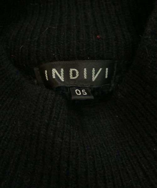 INDIVI（インディヴィ）ニット・セーター 黒 サイズ:05(XXS位) レディース/2200620992121