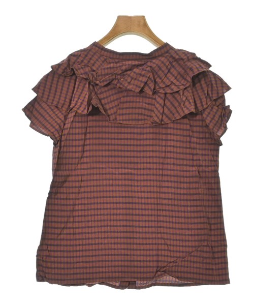 INDIVI（インディヴィ）ブラウス オレンジ サイズ:05(XXS位) レディース/2200620992282