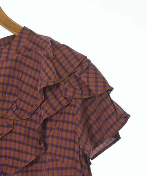 INDIVI（インディヴィ）ブラウス オレンジ サイズ:05(XXS位) レディース/2200620992282