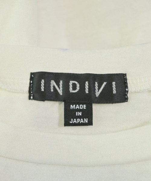 INDIVI（インディヴィ）Tシャツ・カットソー 白 サイズ:05(XXS位) レディース/2200620992602