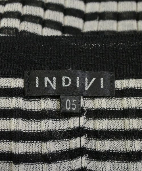 INDIVI（インディヴィ）カーディガン 黒 サイズ:05(XXS位) レディース/2200620992695