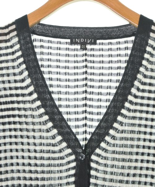 INDIVI（インディヴィ）カーディガン 黒 サイズ:05(XXS位) レディース/2200620992695