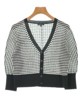 INDIVI（インディヴィ）カーディガン 黒 サイズ:05(XXS位) レディース/2200620992695