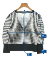 INDIVI（インディヴィ）カーディガン 黒 サイズ:05(XXS位) レディース/2200620992695