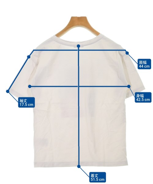 INDIVI（インディヴィ）Tシャツ・カットソー 白 サイズ:05(XXS位) レディース/2200620992718