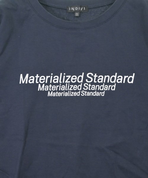 INDIVI（インディヴィ）Tシャツ・カットソー 紺 サイズ:05(XXS位) レディース/2200620992732
