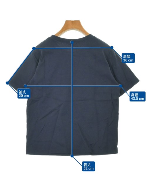 INDIVI（インディヴィ）Tシャツ・カットソー 紺 サイズ:05(XXS位) レディース/2200620992732