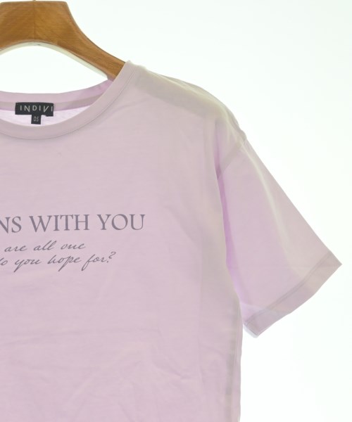 INDIVI（インディヴィ）Tシャツ・カットソー ピンク サイズ:05(XXS位) レディース/2200620992756