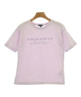 INDIVI（インディヴィ）Tシャツ・カットソー ピンク サイズ:05(XXS位) レディース/2200620992756