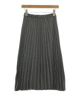 INDIVI（インディヴィ）ロング・マキシ丈スカート 黒 サイズ:05(XXS位) レディース/2200620992848