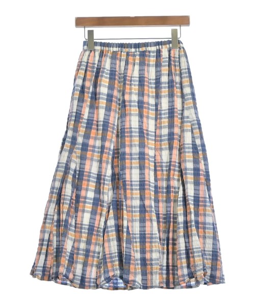 INDIVI（インディヴィ）ロング・マキシ丈スカート 青 サイズ:3(L位) レディース/2200620992954