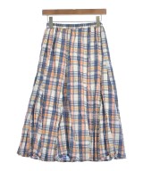 INDIVI（インディヴィ）ロング・マキシ丈スカート 青 サイズ:3(L位) レディース/2200620992954