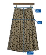 INDIVI（インディヴィ）ロング・マキシ丈スカート ベージュ サイズ:05(XXS位) レディース/2200620992978