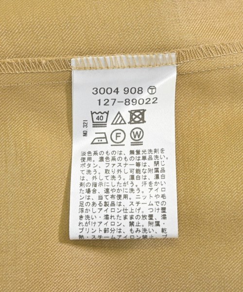 INDIVI（インディヴィ）カジュアルシャツ ベージュ サイズ:38(M位) レディース/2200626171063