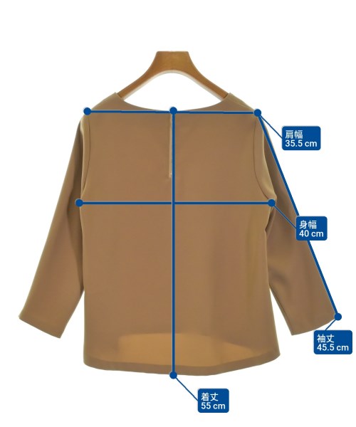 INDIVI（インディヴィ）ブラウス ベージュ サイズ:05(XXS位) レディース/2200640163037