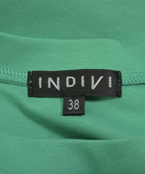 INDIVI（インディヴィ）Tシャツ・カットソー 緑 サイズ:38(M位) レディース/2200632025169