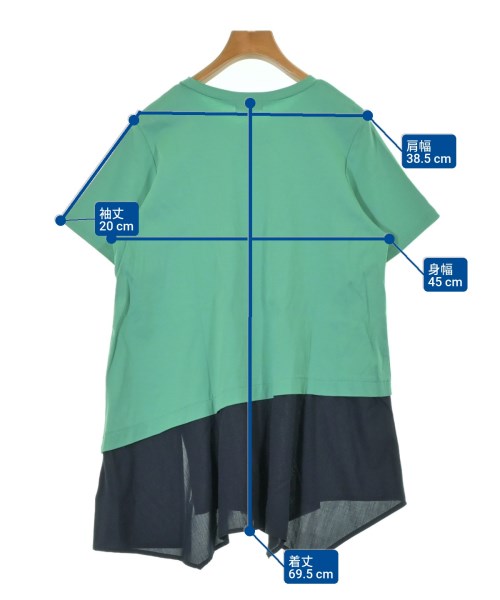 INDIVI（インディヴィ）Tシャツ・カットソー 緑 サイズ:38(M位) レディース/2200632025169