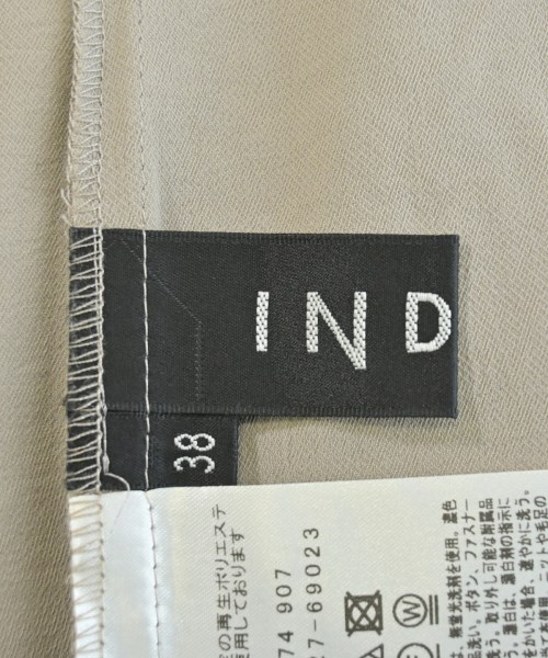 INDIVI（インディヴィ）スラックス グレー サイズ:38(M位) レディース/2200632025244