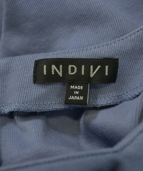 INDIVI（インディヴィ）Tシャツ・カットソー 青 サイズ:38(M位) レディース/2200626609047