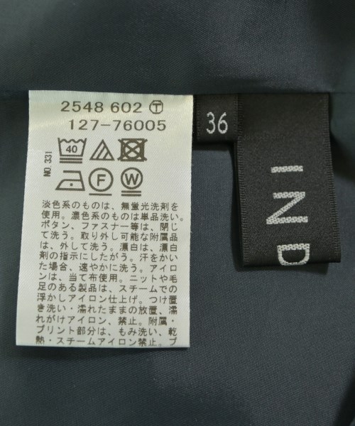 INDIVI（インディヴィ）ロング・マキシ丈スカート 紺 サイズ:36(S位) レディース/2200627705014