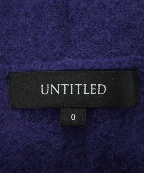 UNTITLED（アンタイトル）カーディガン 青 サイズ:0(XS位) レディース/2200631605058