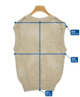 INDIVI（インディヴィ）ベスト ベージュ サイズ:05(XXS位) レディース/2200631605065