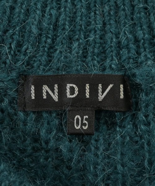 INDIVI（インディヴィ）ニット・セーター 緑 サイズ:05(XXS位) レディース/2200631605089