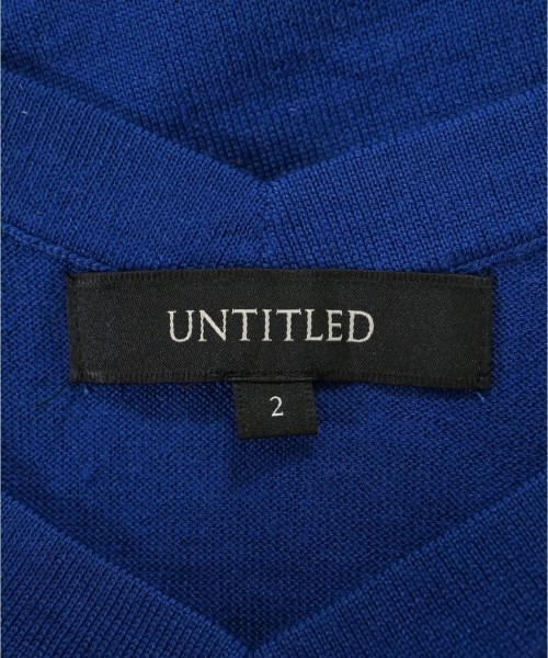 UNTITLED（アンタイトル）ニット・セーター 青 サイズ:2(M位) レディース/2200631605096