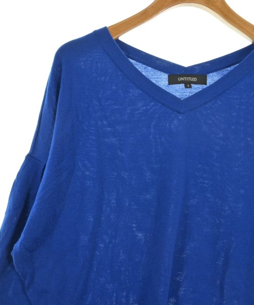 UNTITLED（アンタイトル）ニット・セーター 青 サイズ:2(M位) レディース/2200631605096