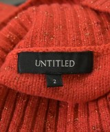 UNTITLED（アンタイトル）ニット・セーター 赤 サイズ:2(M位) レディース/2200631605119