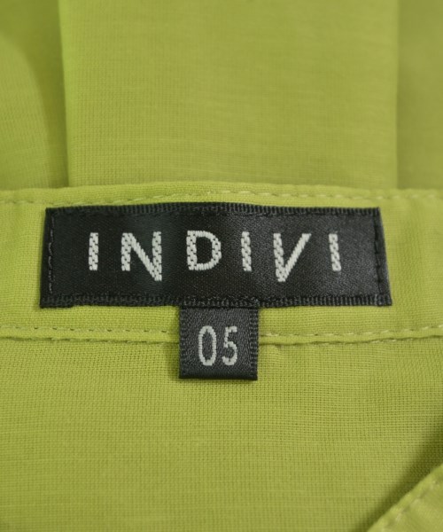 INDIVI（インディヴィ）カジュアルシャツ 緑 サイズ:05(XXS位) レディース/2200631605195