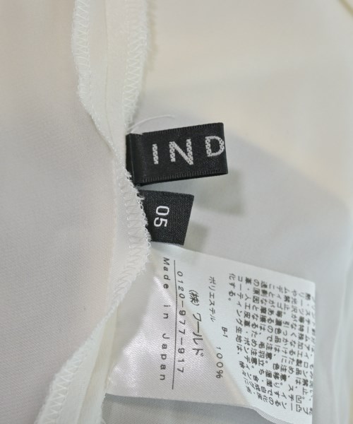 INDIVI（インディヴィ）ブラウス 白 サイズ:05(XXS位) レディース/2200631605225