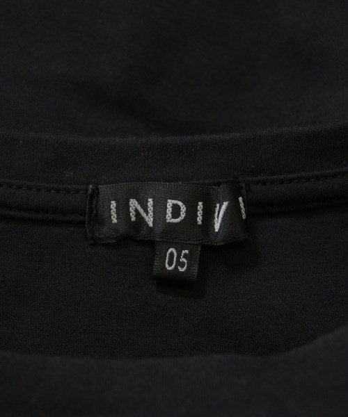 INDIVI（インディヴィ）Tシャツ・カットソー 黒 サイズ:05(XXS位) レディース/2200631605348