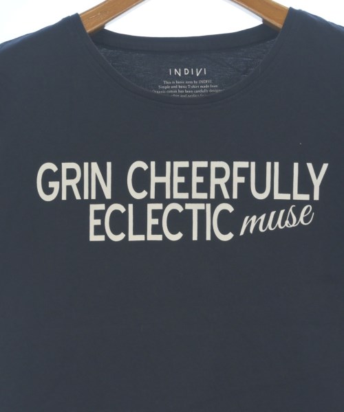 INDIVI（インディヴィ）Tシャツ・カットソー 紺 サイズ:05(XXS位) レディース/2200631605416