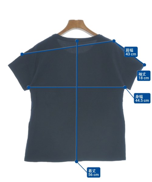INDIVI（インディヴィ）Tシャツ・カットソー 紺 サイズ:05(XXS位) レディース/2200631605416