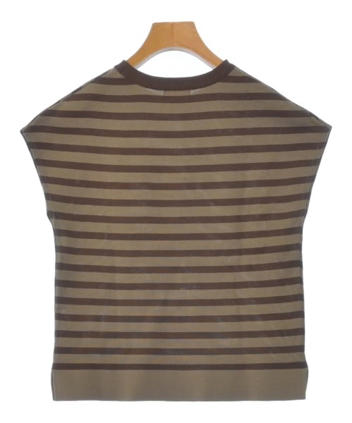 INDIVI（インディヴィ）ベスト 茶 サイズ:5(XXL位) レディース/2200631605430