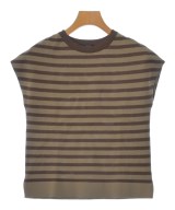 INDIVI（インディヴィ）ベスト 茶 サイズ:5(XXL位) レディース/2200631605430