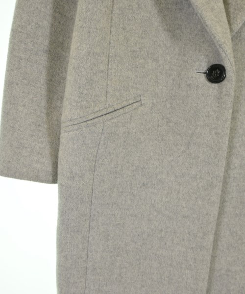 INDIVI（インディヴィ）チェスターコート グレー サイズ:05(XXS位) レディース/2200635962010