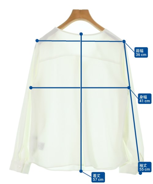 INDIVI（インディヴィ）ブラウス 白 サイズ:38(M位) レディース/2200629179080