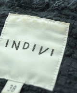INDIVI（インディヴィ）ノーカラージャケット 黒 サイズ:38(M位) レディース/2200627249068