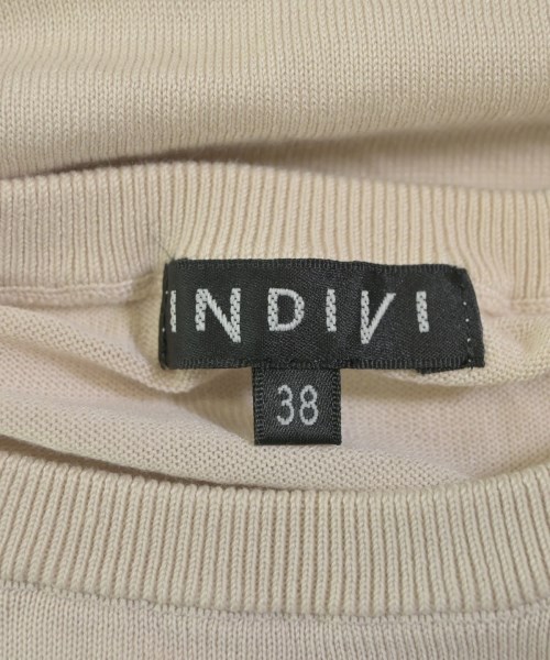 INDIVI（インディヴィ）ニット・セーター ベージュ サイズ:38(M位) レディース/2200622111056
