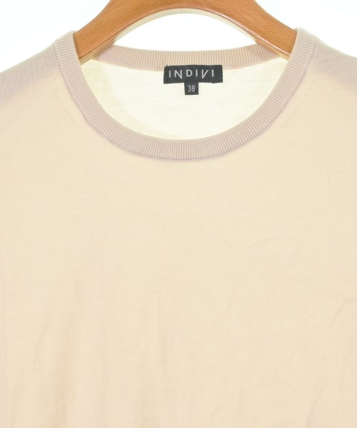 INDIVI（インディヴィ）ニット・セーター ベージュ サイズ:38(M位) レディース/2200622111056
