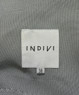 INDIVI（インディヴィ）ノーカラージャケット グレー サイズ:38(M位) レディース/2200638448085