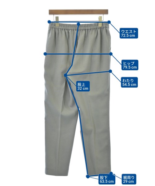 INDIVI（インディヴィ）スラックス グレー サイズ:40(L位) レディース/2200638448092