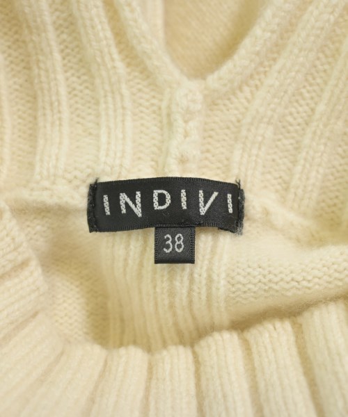 INDIVI（インディヴィ）ニット・セーター 白 サイズ:38(M位) レディース/2200628218100